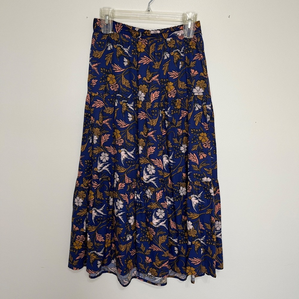 Boho Maxi Skirt Women's S Indie Festival Peasant Grandma Core Flowy Nature